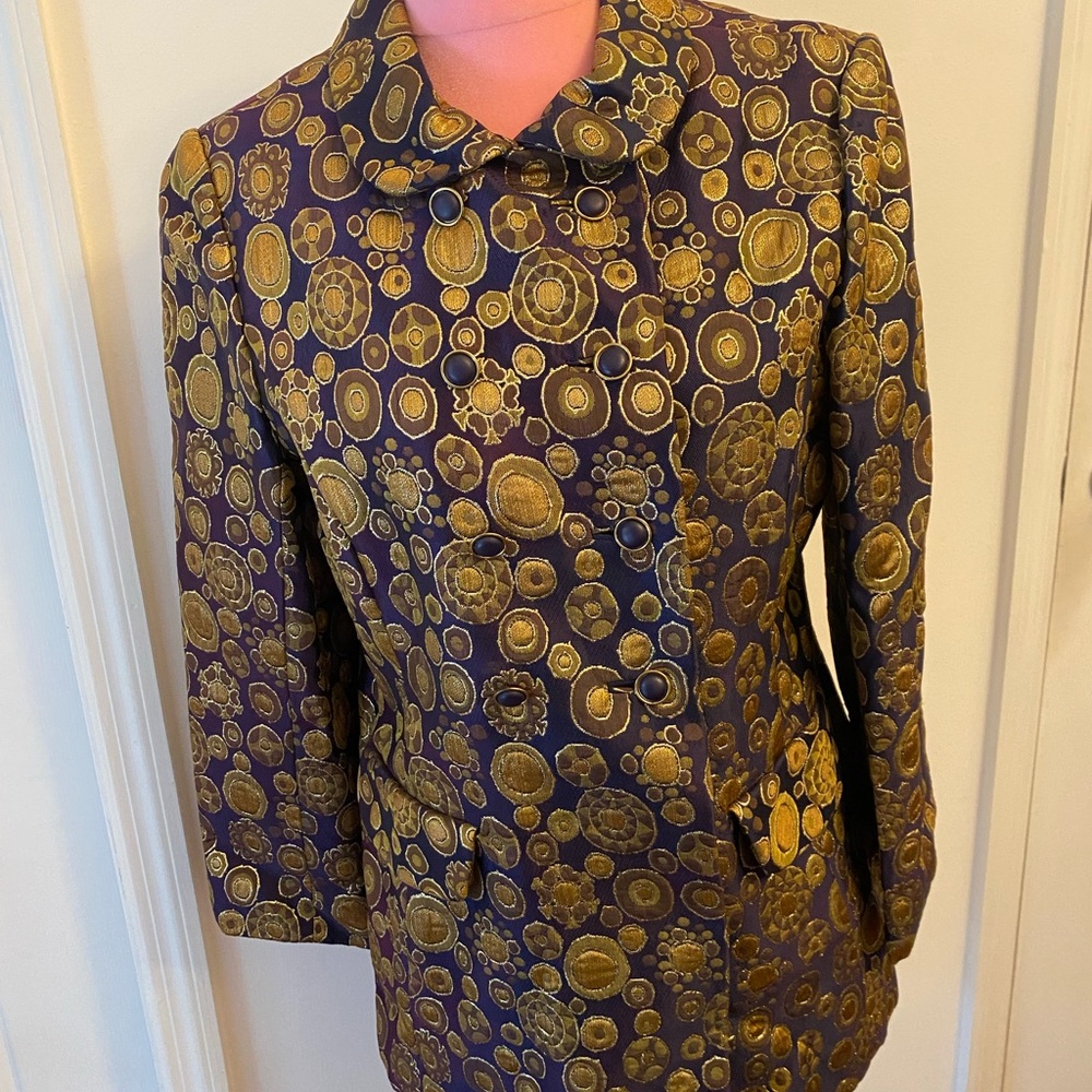 Vintage jacquard jacket